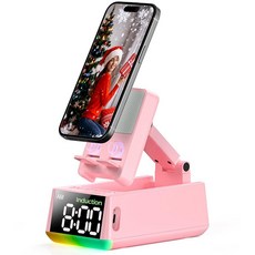 Bluetooth Speaker Birthday Gift for Men:Induction Cell Phone Stand HD Sound Valentines Gifts For H, Bluetooth Speaker Birthday Gif