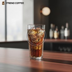 더가 맥주 유리잔