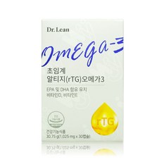 닥터린 초임계 알티지 오메가3, 30정, 1개
