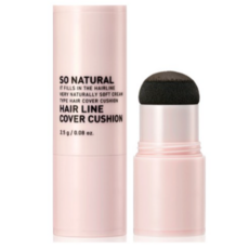 쏘내추럴 헤어 라인 커버 쿠션 2.5g, DK BROWN 다크브라운, 2개