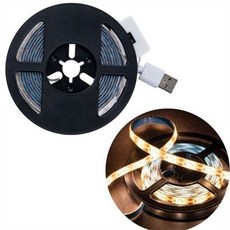 모션 센서 줄 조명 usb led 조명 붙이는 간접 인테리어 띠형 슬림형 스마트 센서형 테이블 감지 주방 설치+커머스연구소Shop, 빠른배송