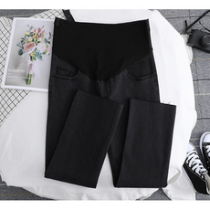 PU_임산부 데일리 스트레이트 청바지