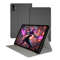 스냅케이스 ALLDOCUBE iplay 70 mini Ultra 케이스 패브릭 북커버, 애쉬그레이, 1개