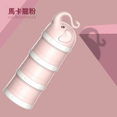 MISUTA 行動式奶粉分裝盒, 大象粉 - 三層分裝 如圖所示, 1, 1