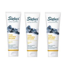 식스투스 풋 앤 레그 밤 크림 125ml x3 Sixtus