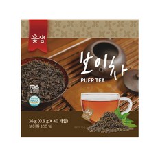 꽃샘 보이차, 900mg, 40개입, 1개