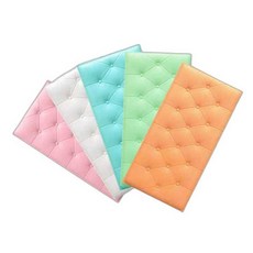 단열 폼블러 벽시트지 아트월 3D 입체 붙이는 벽지, 옐로우 70x35cm 10개, 1개