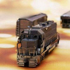 3d퍼즐 기차퍼즐 퍼즐 3D 기차 조립 만들기 모형 입체, 1개, 미국 농장열차+도구
