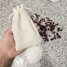 소금 주머니 금전운 액막이 팥주머니 파우치 공양미, 1, 상세페이지 참조, 상세페이지 참조