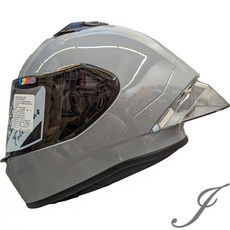 瑞獅 ZEUS 826 素色 水泥灰 全罩安全帽 大鴨尾導流雙D釦尾翼, 3XL(61cm)