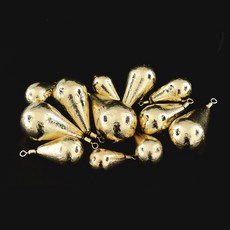 반짝 황금 도래 봉돌 물방울 추 쭈꾸미 갑오징어 문어, 1개