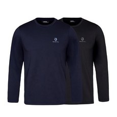 가볍고 편하고 활동적인 블랙야크 BLACKYAK 공용 라운드 더블 웜 긴팔티 MIX 1BYRTXU905-MM 바람막이 등산화 백팩