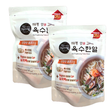 해통령 육수한알 진한맛플러스, 125g, 2개