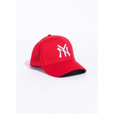 YAV 美國 Reference 授權經銷 NY 側邊刺繡可調式棒球帽 紅色 snapback 帽子