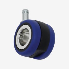 RM디자인 캐스타 의자 PC방 사무용 바퀴, 캐스타_05홀타입 블루, 1개, (60mm)