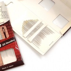 마미쏘잉/ 프랑스자수 퀼팅 패치워크 바늘/ 일본산, 1개