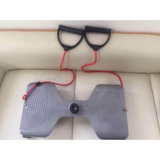 운동기구 복부 운동 허리 홈짐 하체 옆구리 가정용 홈트, 1개, 업그레이드 실버그레이 당김줄