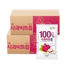 비트사과즙 100포 원물 100 100개, 1개, 100ml