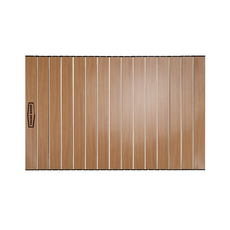 영우드 다용도 캠핑 카트 접이식 아웃도어 웨건 폴딩 카트, 1개, 나무색 상판