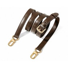 speedy變色背帶，全真皮水桶包/法規包/麻將包背帶，精品包包配件，斜背包帶, 咖色1.8寬度, 1個