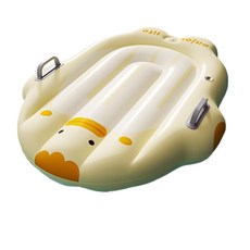 兒童噴水滑道 夏季戶外庭院滑水玩具, 鴨鴨奶黃衝浪板100*70cm, 1套