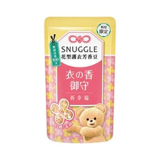 熊寶貝 花型護衣芳香豆 補充包 香香豆 280ml 期間限定版 香御守 白桃茉莉 梨花鈴蘭 台灣公司貨, 1個, 白桃x茉莉-粉色