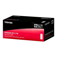 TOSHIBA 東芝 1.5V 鹼性電池 4號 2入, 1個, 4號 2入 經濟包