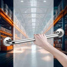 욕실 안전바 50cm 화장실손잡이 보조손잡이 장애인핸드레일 침대안전바 변기안전손잡이 화장실안전손잡이