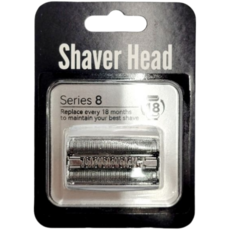 百靈8系列電動刮鬍刀頭刀網 83M, 銀色, 1個