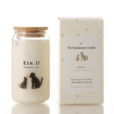 에인디 펫 캔들 강아지 고양이 반려동물 홈 에센셜 리얼 펫 아로마 캔들 460g(워머전용), 리얼 펫 460g (워머전용), 460g, 1개, 리얼 펫 캔들