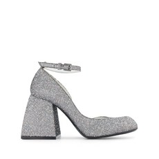 노달레토 스퀘어 토 블록 힐 펌프스