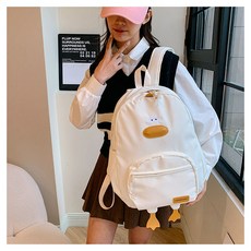 투니스 카툰 오리 유니크 백팩