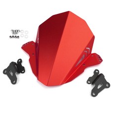 YAMAHA FZ 09 MT 09 2019-2020 專用紅色鋁合金風鏡 - 極限超快感