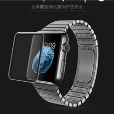 Apple Watch 適用玻璃保護貼，S11 10 9 8 7 6，41mm 49mm 45mm 46mm 手錶保護貼, 1個, 42mm（S10/S11）,3D滿版玻璃貼