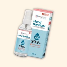 (수담스토어) 휴대용 손소독제 에탄올62% 뿌리는 살균소독 스프레이 100ml