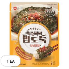 샘표 쓱쓱싹싹 밥도둑 양념깻잎, 120g, 1개