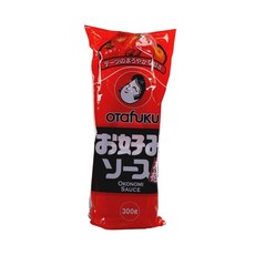 굴추출물 오꼬노미 소스 300g 요리용 수입식품 수입식자재 수입식재료 수입식료품, 1개