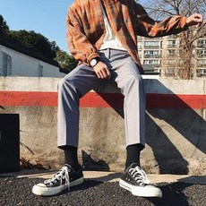 NEW FASHION MAKER 男款九分西裝褲