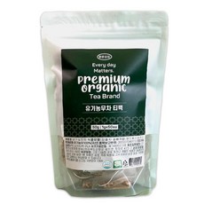 맑은상회 유기농 무차 티백, 1g, 1개, 50개입