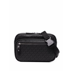 마이클코어스 모노그램 지퍼 벨트 백