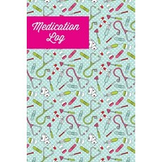 Medication Log: Track Personal Medications Information Keep Daily Record Notes Medicine Details He... Paperback, Amy Newton