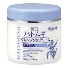 KUMANO 熊野油脂 麗白 薏仁玻尿酸卸妝霜, 1個, 300g
