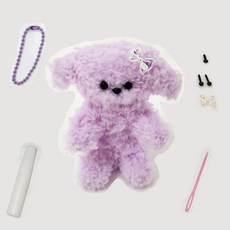 이지앤조이 정품 모루인형 키링 만들기 DIY 키트 4종 패키지 부자재 악세사리 키링, 1개, 1종기본세트(퍼푸리)