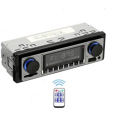 폴라랜더 12V-24V 블루투스 카 스테레오 4x45W 오디오 FM 라디오 MP3 플레이어 USBSDAUX 핸즈 무료 통화 차량 내비게이션 위치 무선 리모컨 포함 녹음 APP 제어, PolarLander 12V-24V 블루투스 자동차 스