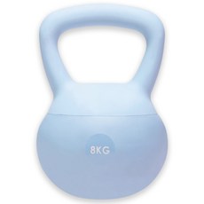 펠컨 무소음 소프트 케틀벨, 1개, 8kg, 블루
