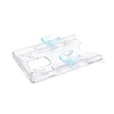 모조리마트 차량 주차권 케이스 투명 출입증 거치 출입증케이스, 테이프