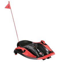 전동카트 범퍼카 보드 블랙 놀이기구 장난감, 단일 드라이브, 레드 501, 1개