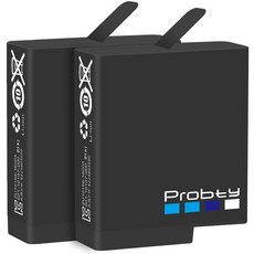 GoPro Hero 5 6 7 용 블랙 배터리 AABT-001 완전 디코딩 1680mAh, 2 pcs battery, 01 2 pcs battery