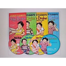 Jake Drake 4종 세트(Book 4권 + Audio CD 4장), Andrew Clements