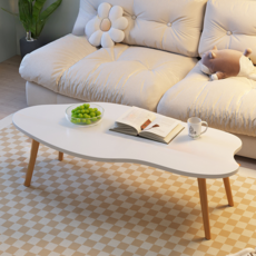 800X400cm 데이킨 클라우드 거실 테이블 협탁, 화이트